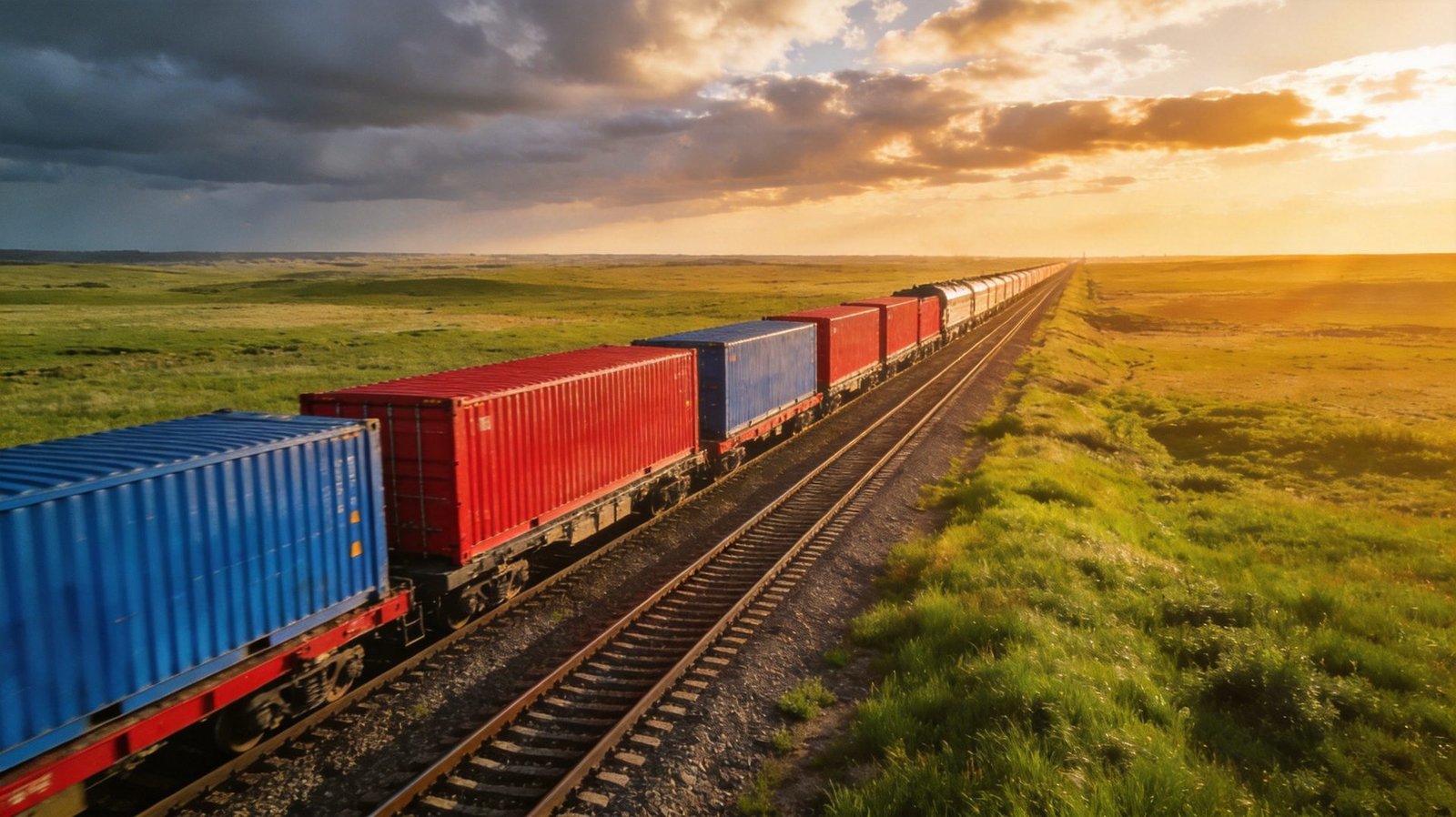 2026国际陆运大变局:中欧班列破1.2万列、中吉乌铁路提速、TIR扩容,货代和外贸人如何抢占新通道红利? 7 国际陆运中欧班列行驶在欧亚大陆